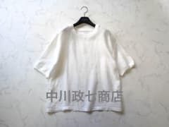 中川政七商店 麻100 プルオーバートップス ホワイト - メルカリ