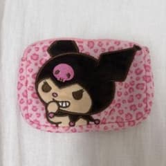 クロミ 日焼け　ポーチ ピンク ヒョウ柄のサムネイル