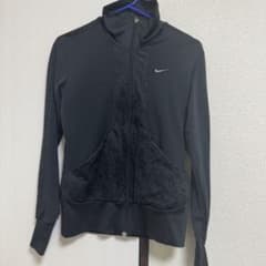 NIKE ウィメンズランニングジャージ ジャケット ブラック Sサイズ