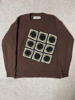 RYOTAMURAKAMI リョウタムラカミ flower モチーフ ニット - メルカリ