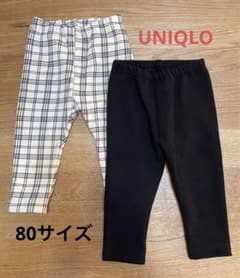 UNIQLO 裏フリースレギンスのサムネイル