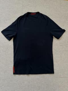 PRADA プラダ スポーツ 半袖Tシャツ ブラック M ジップポケット - メルカリ
