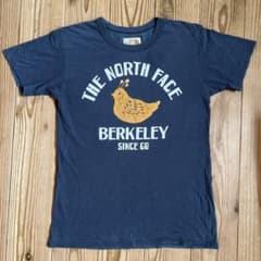 ノースフェイス Tシャツ M メンズ 鳥ロゴ ネイビー バークレーのサムネイル