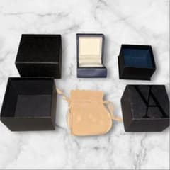 ヴァンドーム青山 ジュエリーボックス＆巾着セット リングケース 外箱