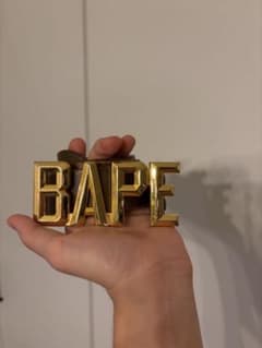 00s A BATHING APE BAPE ロゴバックル ベルトのサムネイル