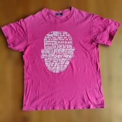 JUNMEN グラフィック Tシャツ ピンクのサムネイル