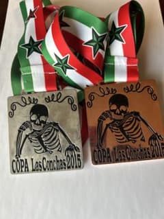 Copa Las Conchas 2015 メダル 2個セットのサムネイル