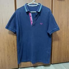 FRED PERRY ポロシャツ ネイビーのサムネイル