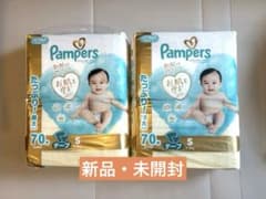 Pampers テープ Sサイズ 70枚入り 2パックのサムネイル