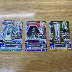 アイカツ カード 3枚セット ロリゴシック　ユリカのサムネイル