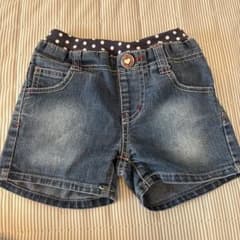 110サイズ デニムショートパンツのサムネイル