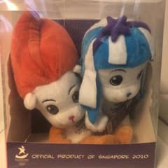ユースオリンピック2010 シンガポール ぬいぐるみセットのサムネイル
