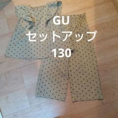 ドット柄 フリル ノースリーブ セットアップ - メルカリ