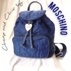 モスキーノMOSCHINO│チープアンドシック】ハート♡キルティング