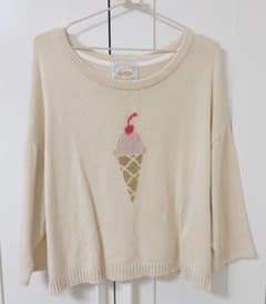 fancy a la mode アイスクリーム ニットのサムネイル
