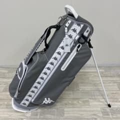 Kappa カッパ ゴルフ スタンド キャディバッグ 8.5型 クロ Kappa（カッパ） Kappa ITALIA スタンドキャディバッグ KG518BA01 ゴルフバッグ・キャディバッグ