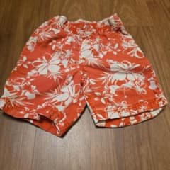 チルドレンズプレイス　ハーフパンツ　オレンジ　アロハのサムネイル