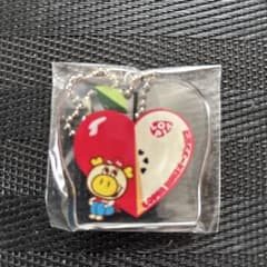 ハート型キーホルダー 豚キャラクター付きのサムネイル