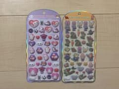 ディズニー シール COTTON PUFFY 2種セットのサムネイル