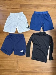 ナイキ　ニューバランス　アディダス　サッカー用ハーフパンツ　アンダー　130cmのサムネイル