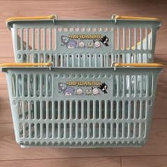 サンリオ　はぴだんぶい　買い物かご ショッピングバスケット 4個セット サンリオ はぴだんぶい ショッピングバスケット 2個セット - メルカリ