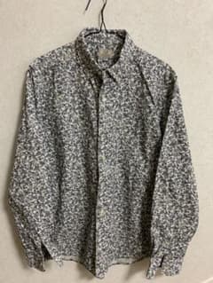 シャツ　花柄　白のサムネイル