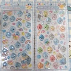 しずくちゃんベビー ボンボンドロップシール 2枚セットのサムネイル