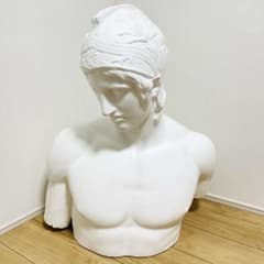 大型 石膏像 マルス胸像 デッサン 美術教材 高さ約78cm - メルカリ