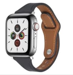 Apple Watch アップルウォッチ バンド カバー 40mm 紺 ネイビーのサムネイル