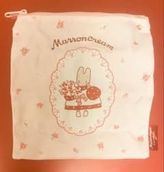 マロンクリーム　ポーチ　ガチャのサムネイル