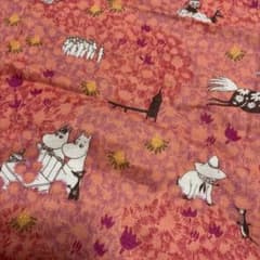 ムーミン　ダブルガーゼ生地　スナフキンのサムネイル