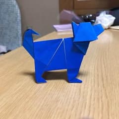 折り紙犬のサムネイル