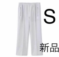 Needles トラックパンツ ストレートWhite S - メルカリ