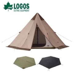 LOGOS VポールTepee400セット-BBインナーマットアウターシート付きのサムネイル