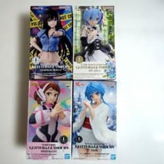 GLITTER&GLAMOURS フィギュア 4体セット - メルカリ