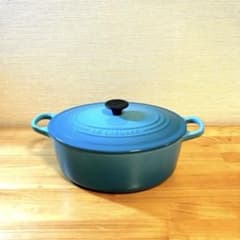 ルクルーゼ　ココット　オーバル　25cm　カリビアンブルー ル・クルーゼ ココットオーバル カリビアンブルー 25cm ルクルーゼ