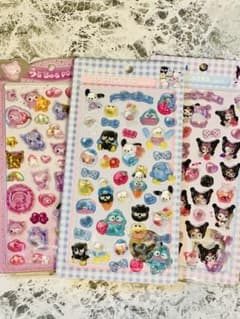 美品‼️ ハピダンブイ　くろみちゃん　シール　3枚セット　可愛いのサムネイル