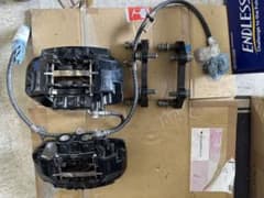 30アルファード レクサスlc500キャリパー流用キット　最終値下げ！ Yahoo!オークション - レクサス LC500 純正4POTキャリパー