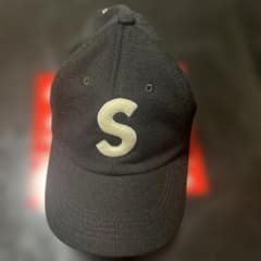 Supreme Sロゴ 黒キャップのサムネイル