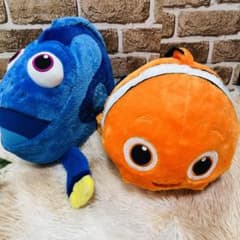파인딩 니모 니모 & 돌리 봉제 인형 길이 약 40cm