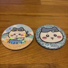 星ふるスカイツリーとひみつの島 ギラギラ缶バッジ　ハチワレのサムネイル