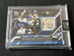 topps now 大谷翔平 ベッツ フリーマン ドジャース レリック 49シリ 