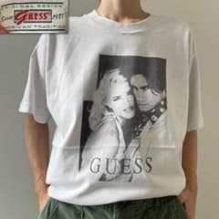 Tシャツ 90s ゲス GUESS アンナ ニコル スミス 広告 キャンペーン