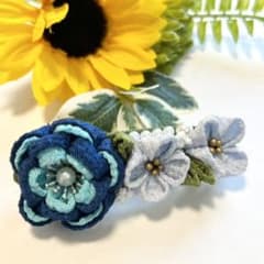 バレッタ~つまみ細工~のサムネイル
