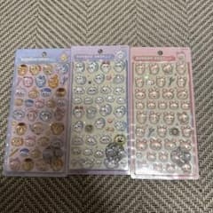 正規品　ちいかわ ボンボンドロップシール モモンガ・古本屋 ３種セットのサムネイル