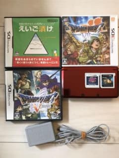 ニンテンドー3DS 本体　レッド　ソフト5点付のサムネイル