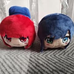 Oshi no Ko Lying Down Mini Plushie Vol. 2: Arima Kana & Kurokawa Akane Set