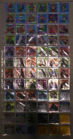 スターウォーズ コレクターシール 全72種 フルコンプリート ビックリマンのサムネイル