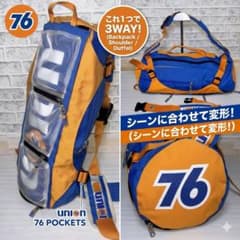 極希少】76ルブリカンツ 3WAYバッグ ボストン リュック Y2K テック 