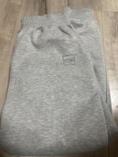 THE TOÉ ロゴ刺繍 スウェットパンツ グレー Sのサムネイル